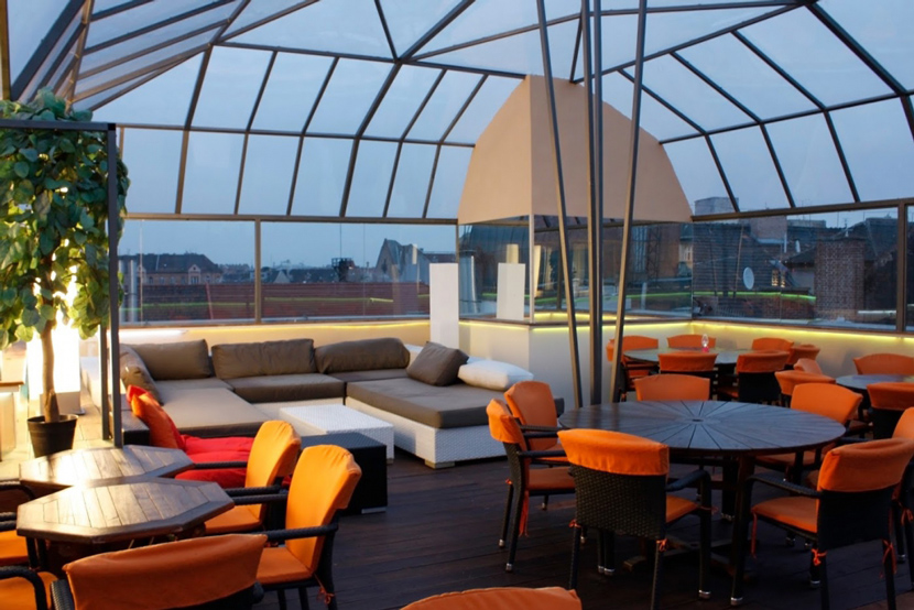 Rooftop Bars and Terraces in Budapest, Gozsdu Sky Terrace